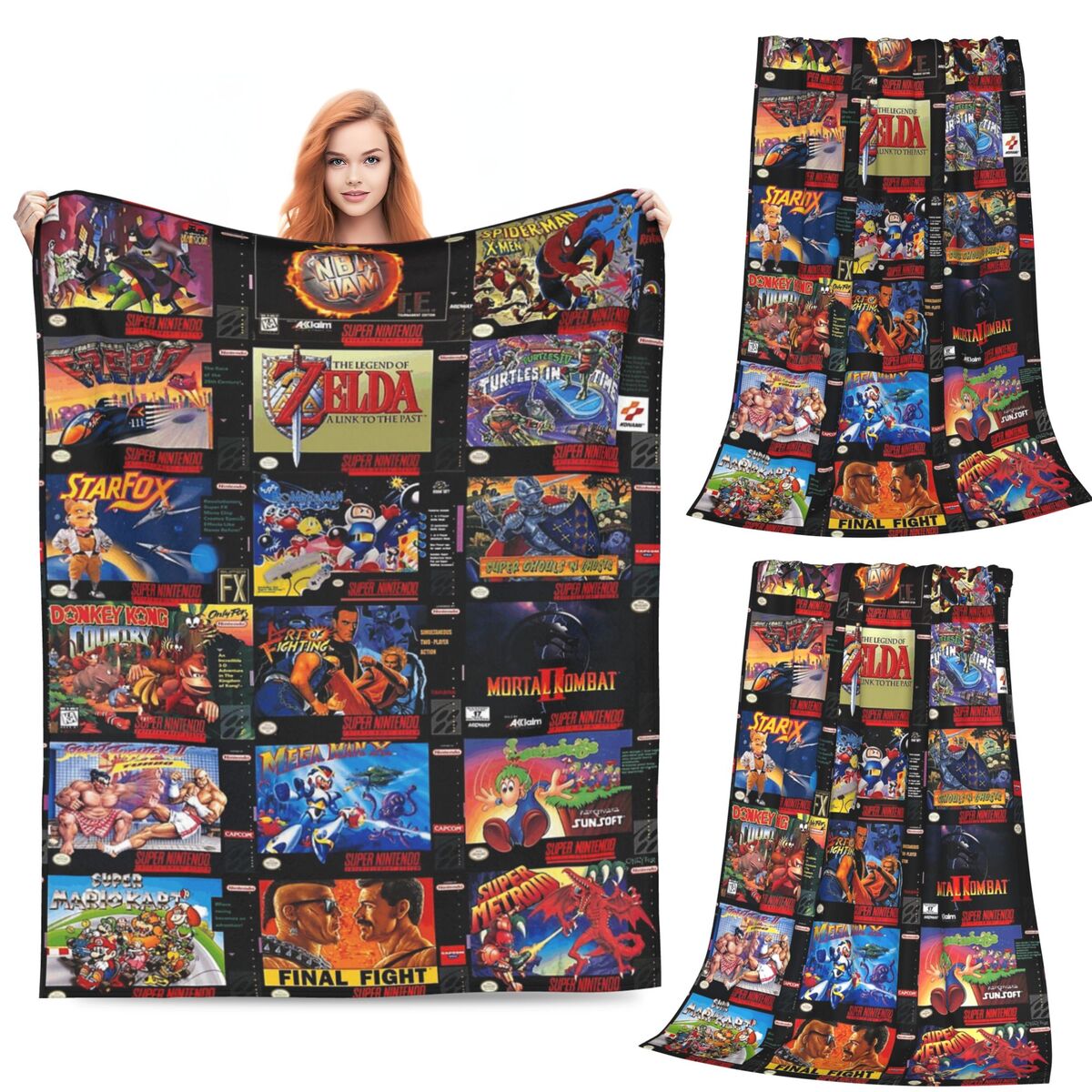 Retro Gaming Portable - Retro Gaming Boxes Blankets Fleece Sofa
