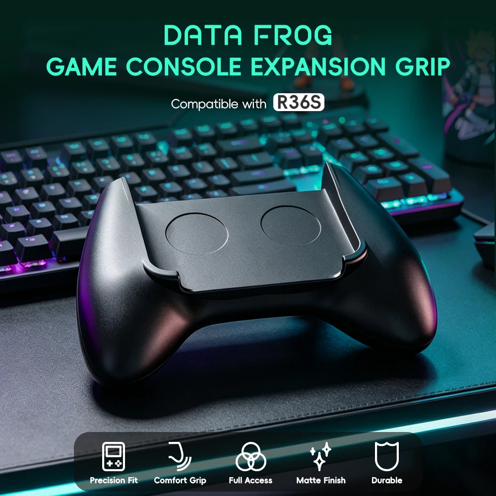 Retro Gaming Portable - Data Frog R36S Game Grip Ergonomic