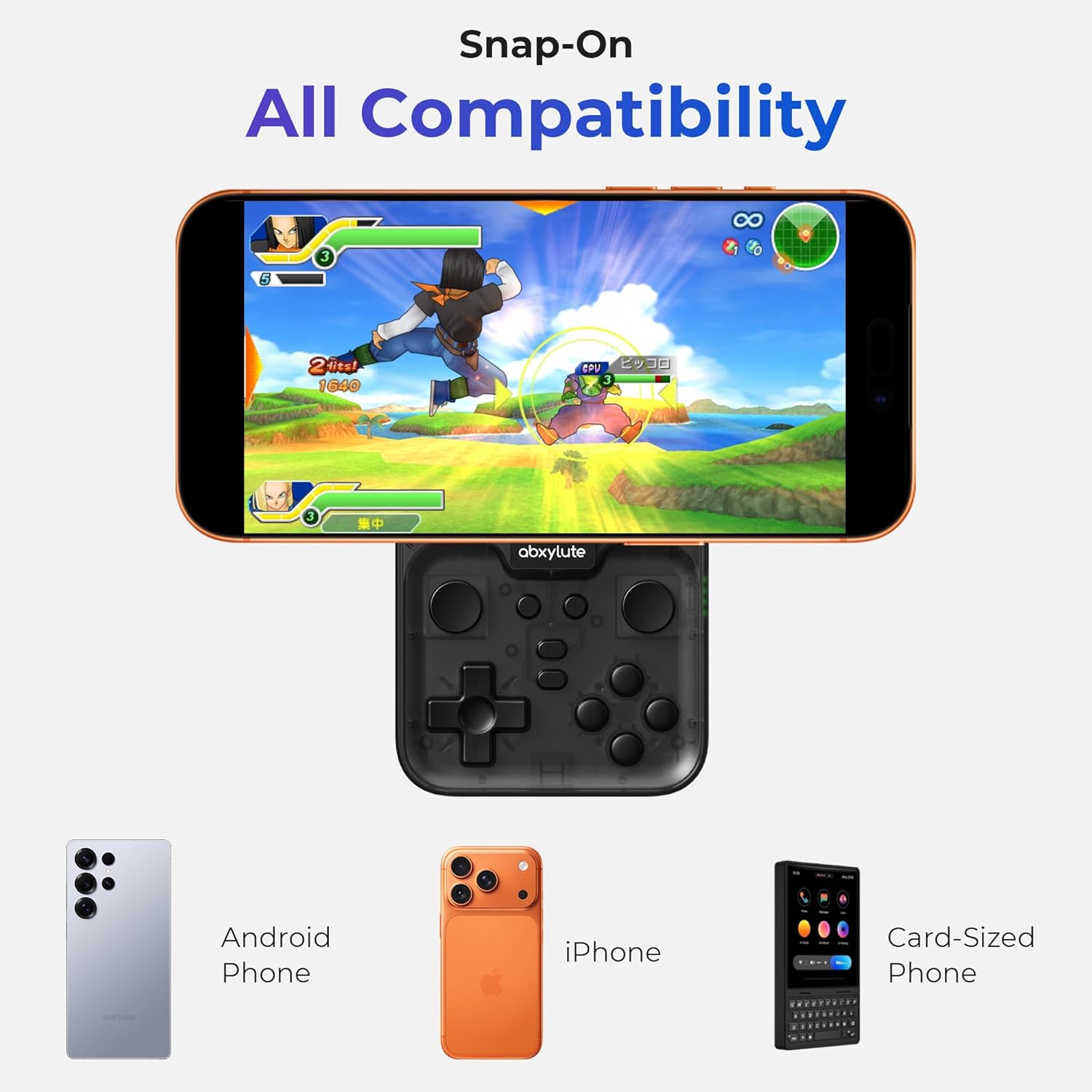 Retro Gaming On - M4 Snap-On Mobile Gaming Controller for