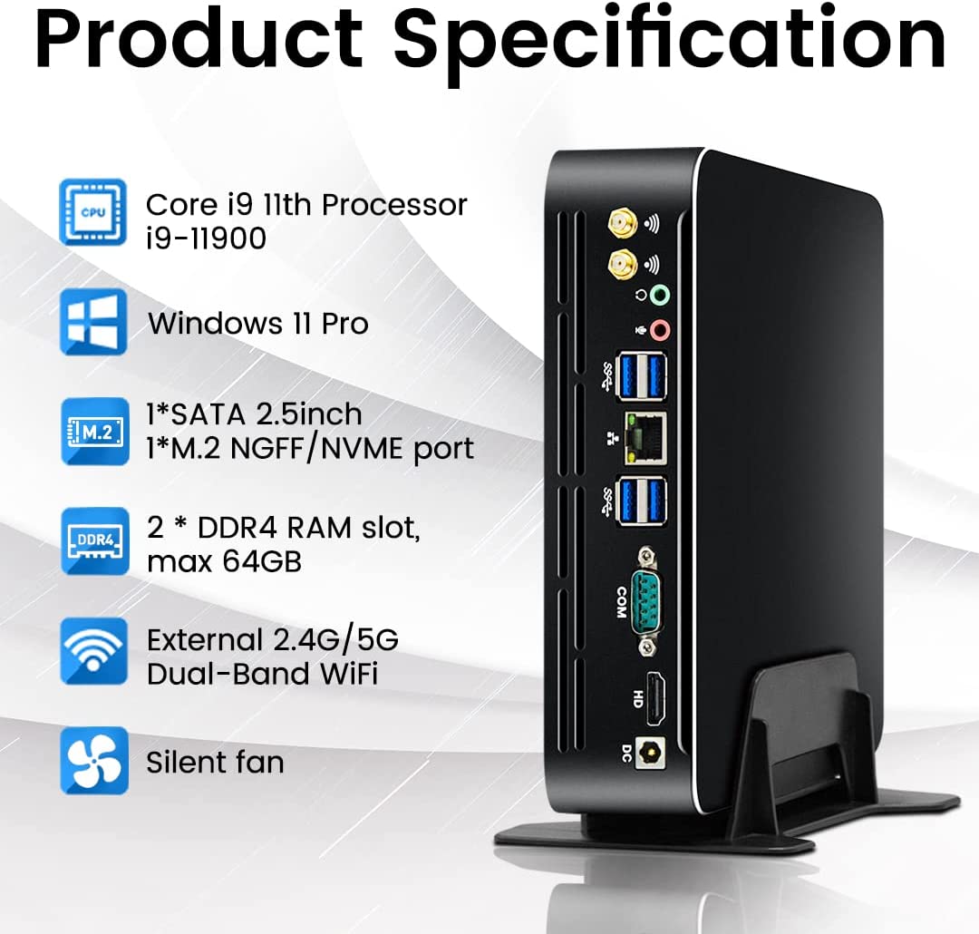 Intel Cpu Core I5 - Partaker 11th Gen Intel Mini PC
