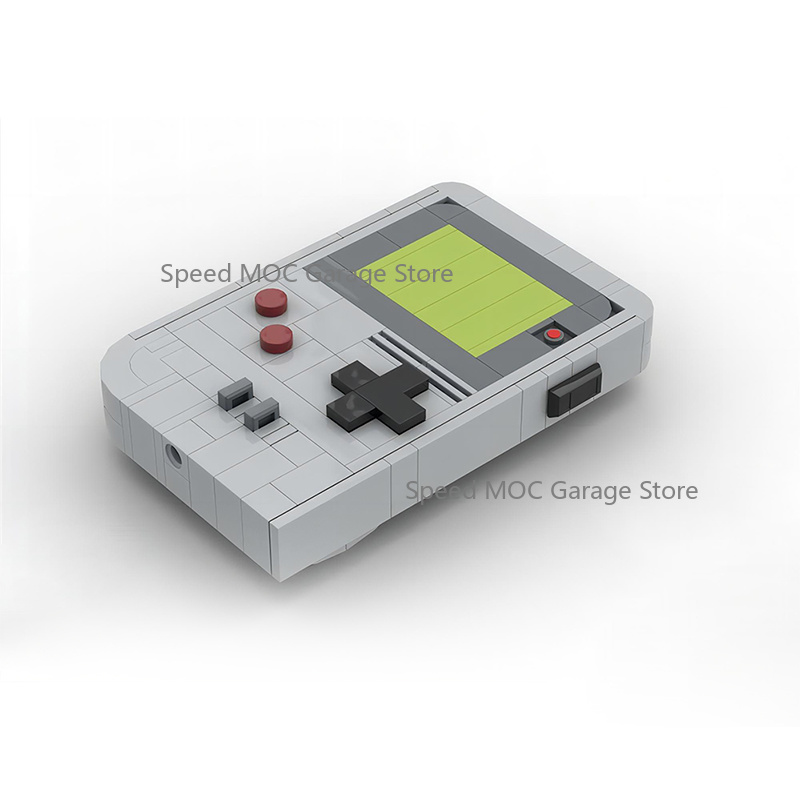 Retro Gaming Lego - Retro Handheld Game Console MOC Building