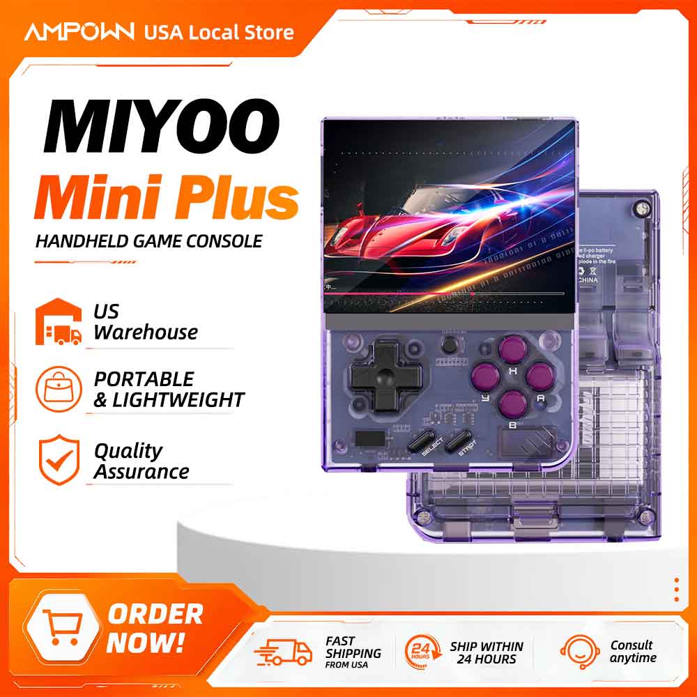 Retro Gaming Portable - Miyoo Mini+ Retro Handheld Game Console