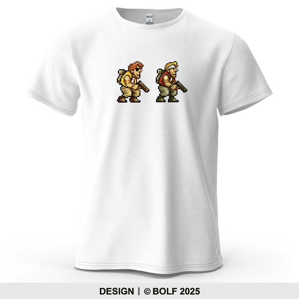Retro Gaming Event - Pixel Character Game Theme Printed Men's