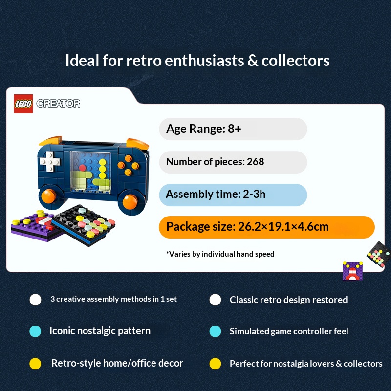 LEGO Creator 3in1 Building Blo - Retro Gaming Pro review and price