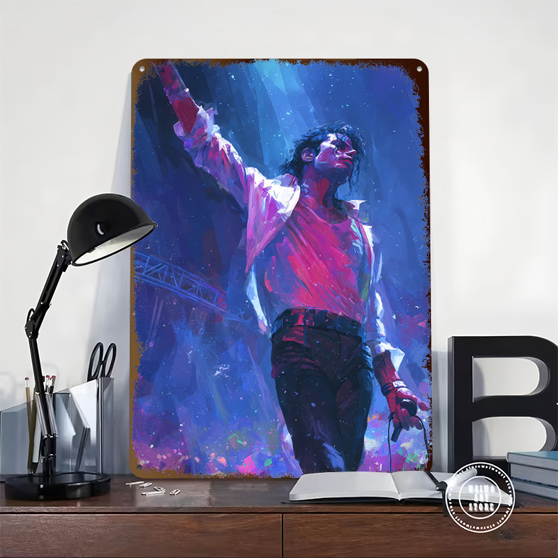 Michael Jackson on Stage Poste - Retro Gaming On review and price