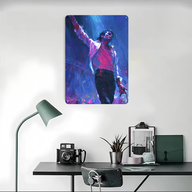 Michael Jackson on Stage Poste - Retro Gaming On review and price