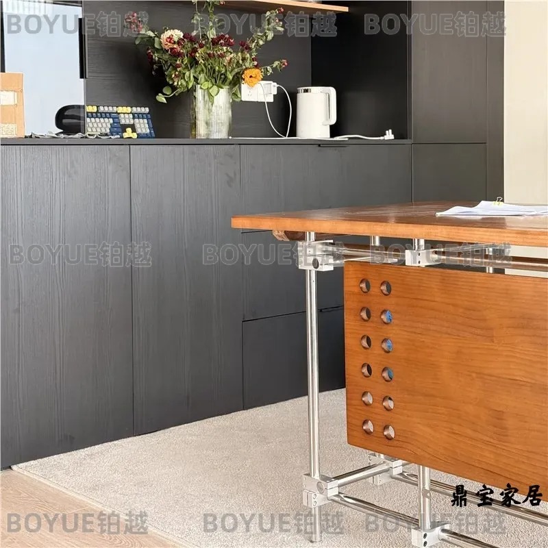 Bauhaus Solid Wood Desk Retro  - Retro Gaming Desk Setup review and price