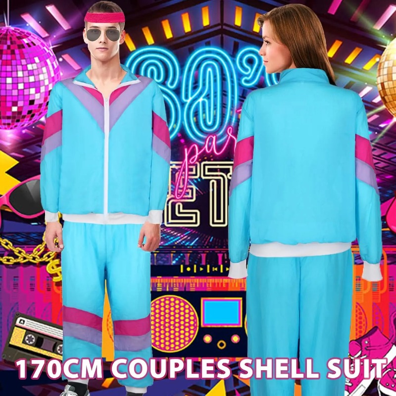 80s 90s Fancy Dress Costumes f - Retro Gaming Jacket review and price