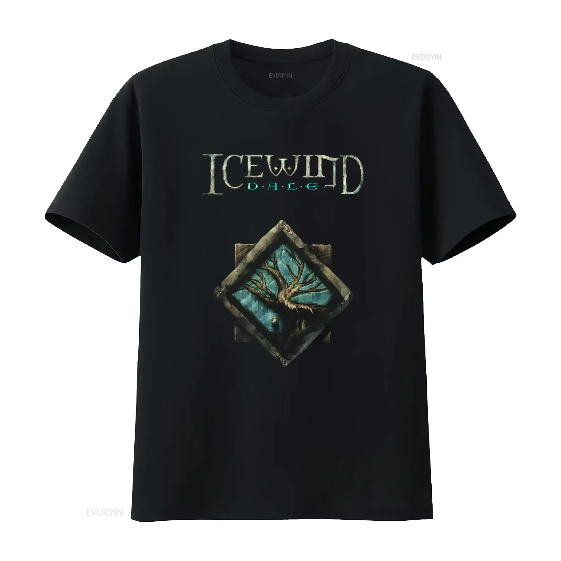 Icewind Dale Logo Classic Vide - Retro Gaming T Shirt review and price