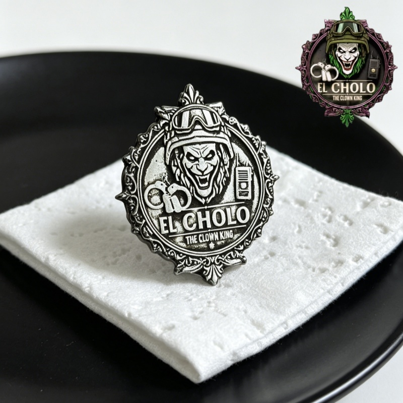 Custom Clown Logo Brooch Perso - Retro Gaming Jacket review and price