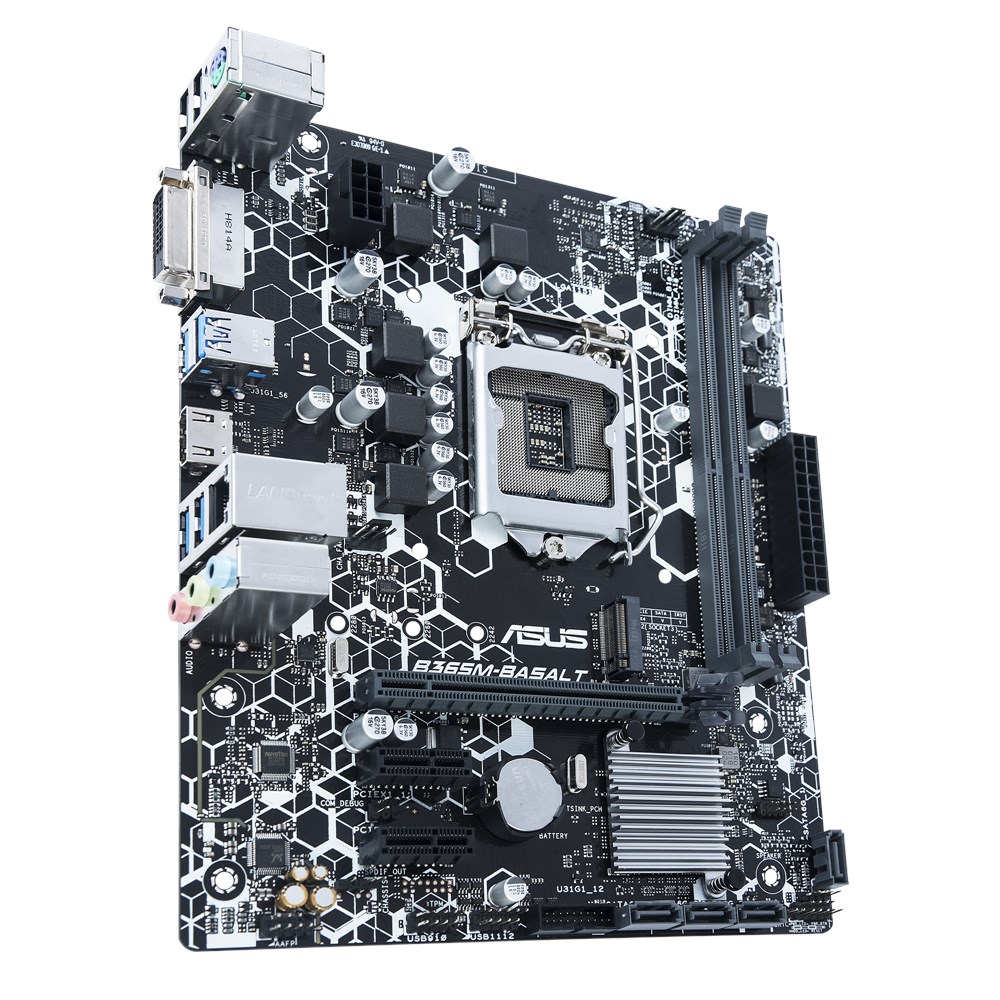 ASUS B365M-BASALT Motherboard  - Intel Cpu Core I5 review and price