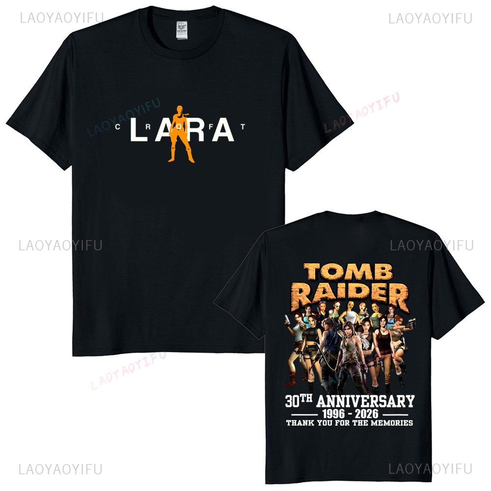 Tomb Raider 30th Anniversary U - Retro Gaming T Shirts review and price