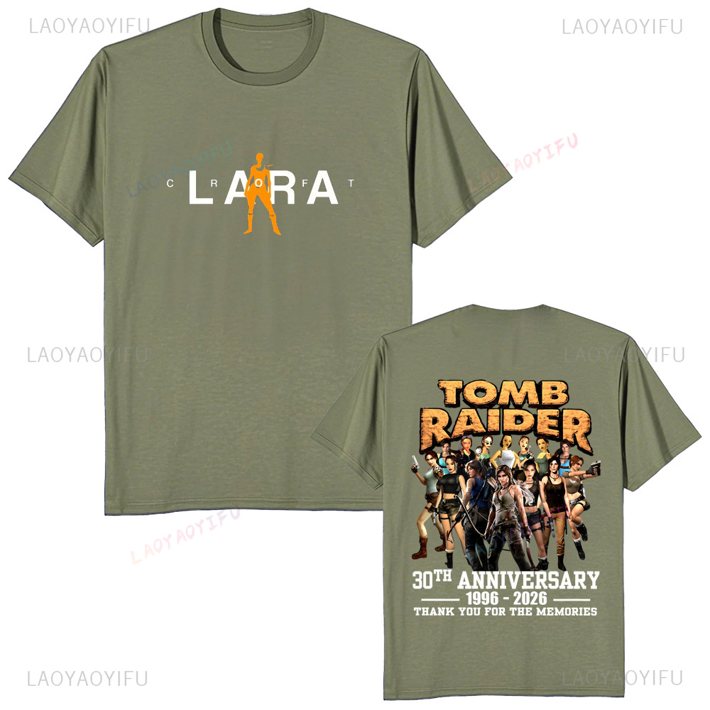 Tomb Raider 30th Anniversary U - Retro Gaming T Shirts review and price