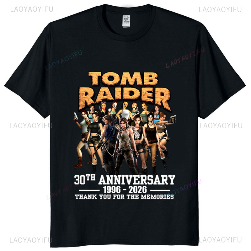 Tomb Raider 30th Anniversary U - Retro Gaming T Shirts review and price