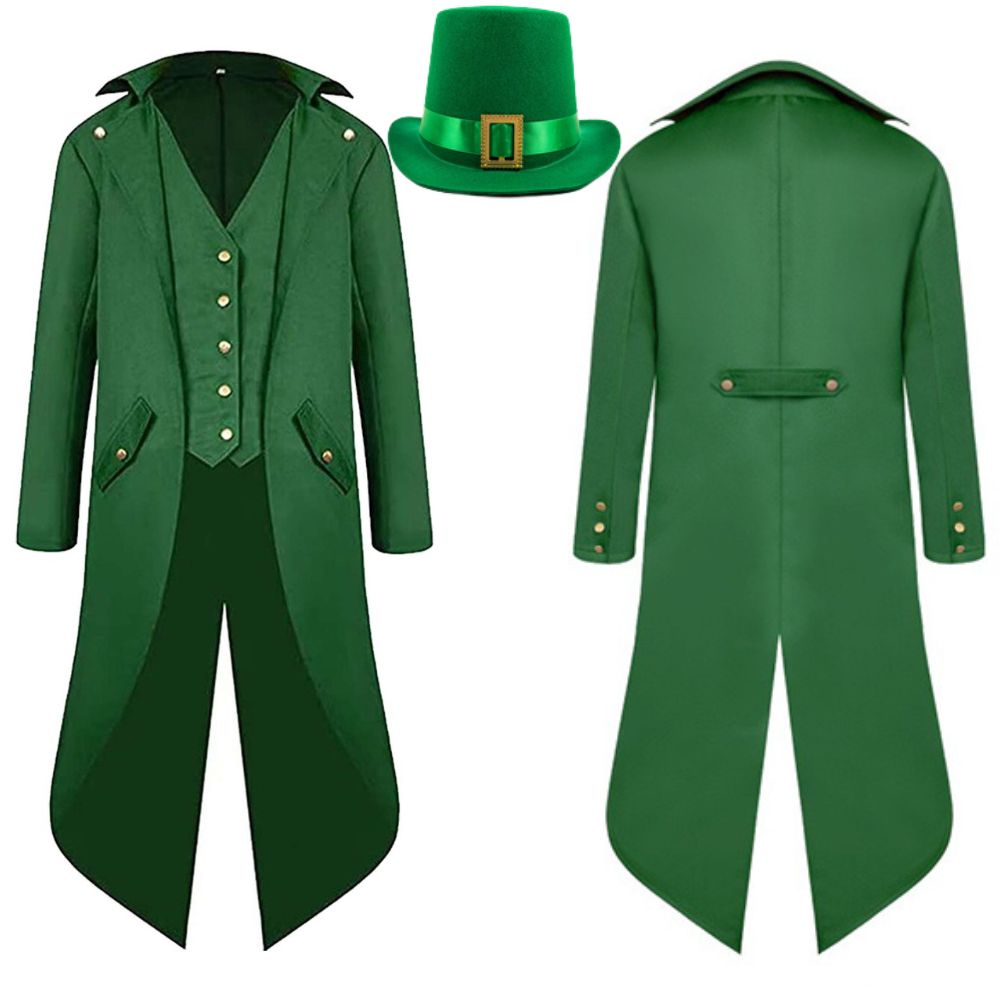 St Patrick's Day Costume for M - Retro Gaming Jacket review and price