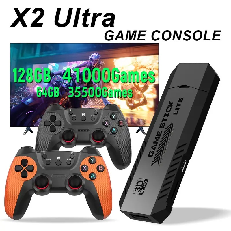 X2 Ultra Pro Retro Game Stick  - Retro Gaming Pro review and price