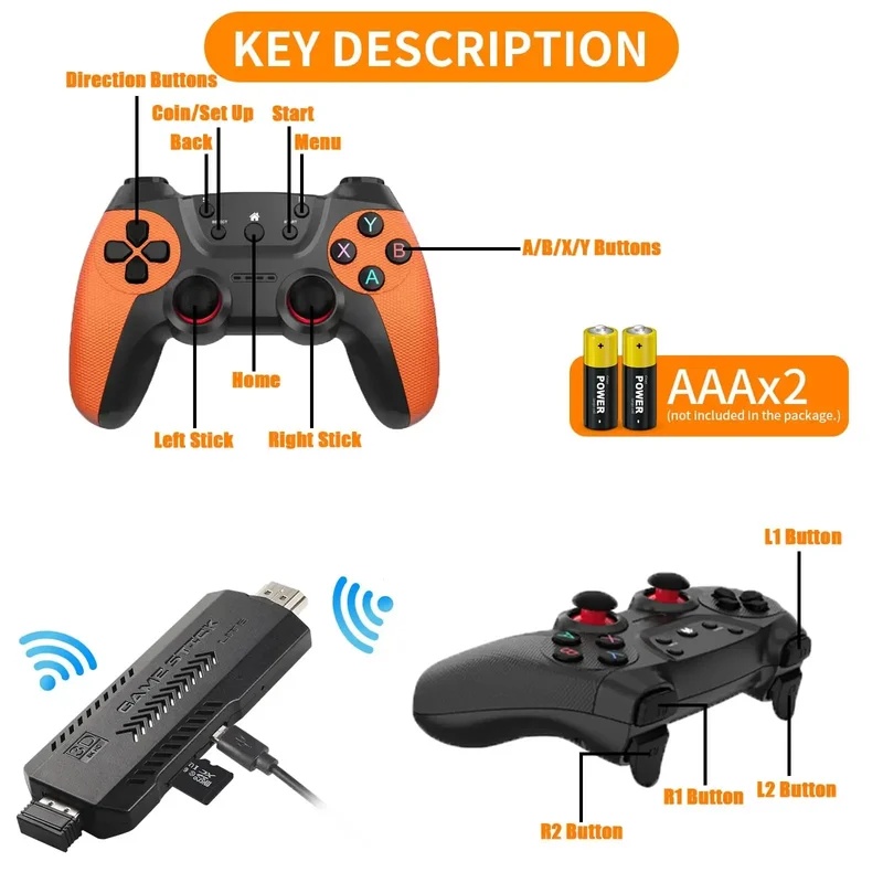 X2 Ultra Pro Retro Game Stick  - Retro Gaming Pro review and price