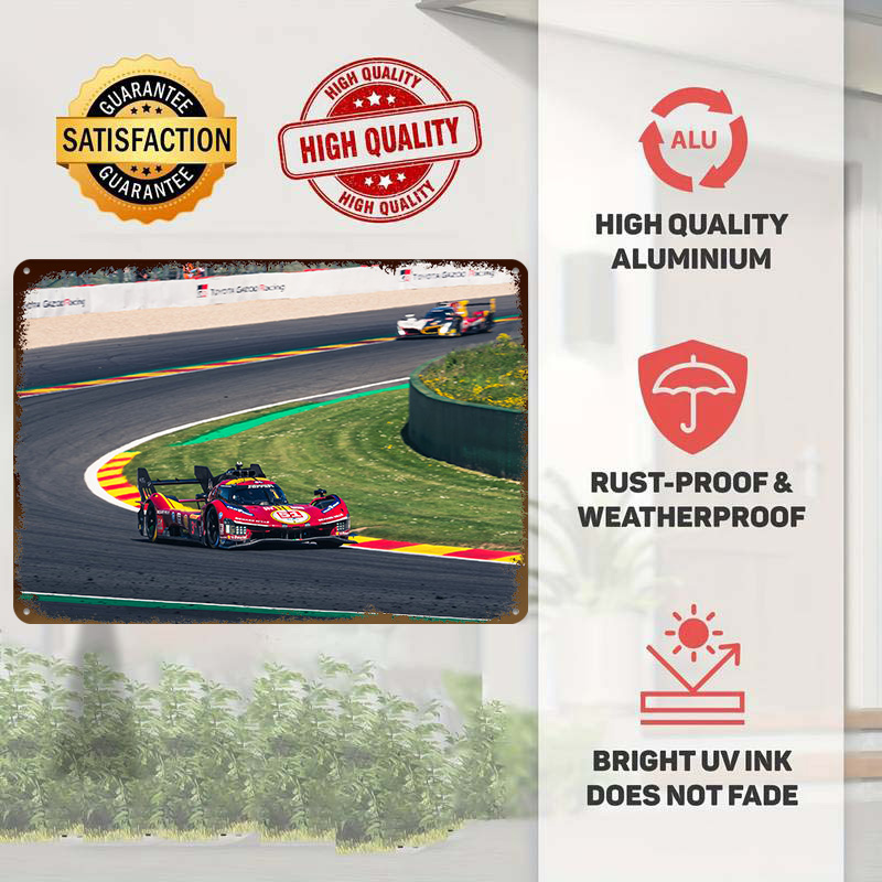Racing Car on the Track Printe - Retro Gaming On review and price