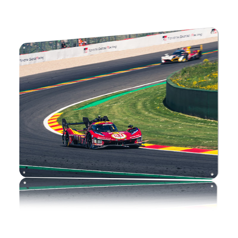 Racing Car on the Track Printe - Retro Gaming On review and price