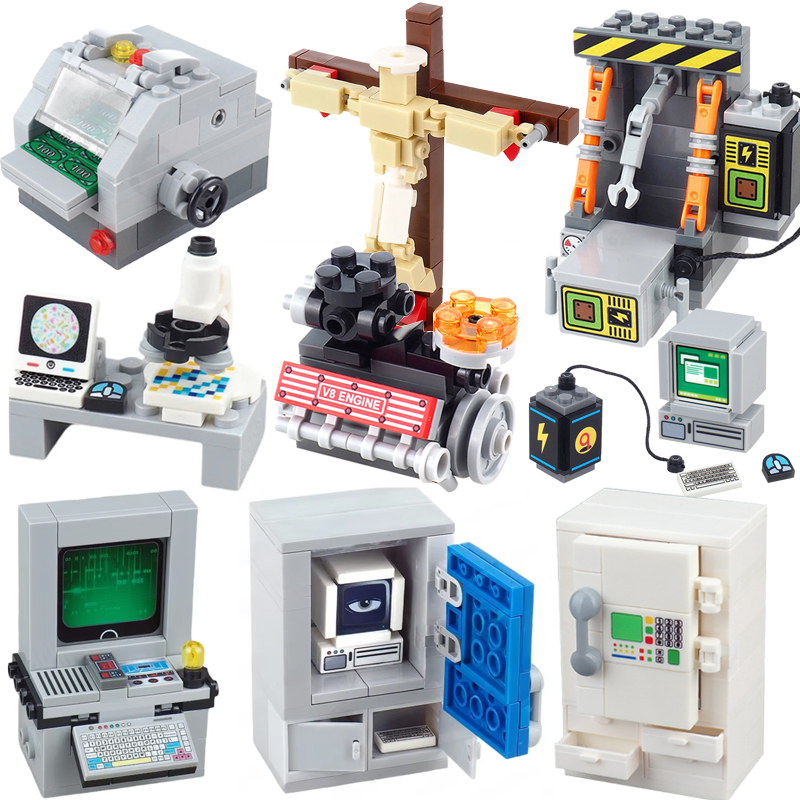 MOC City Street View Building  - Retro Gaming Lego review and price