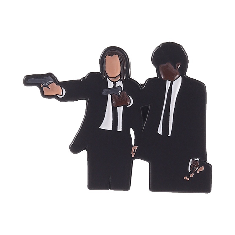 Pulp Fiction Enamel Pin Lapel  - Retro Gaming Jacket review and price