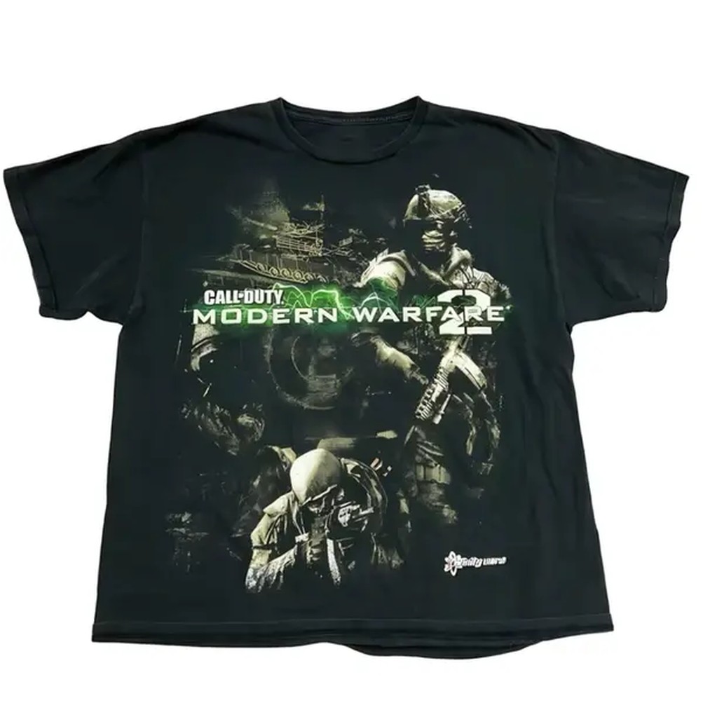 Modern Warfare 2 T-Shirt, COD  - Retro Gaming T Shirt review and price