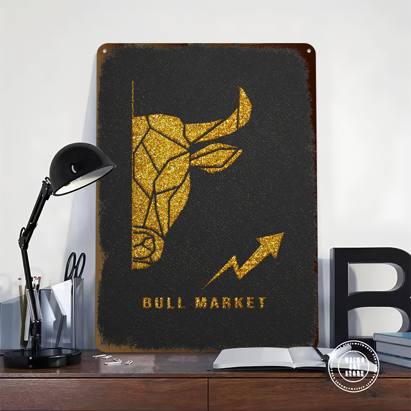 Golden Bull Market Printed Pos - Retro Gaming Market review and price