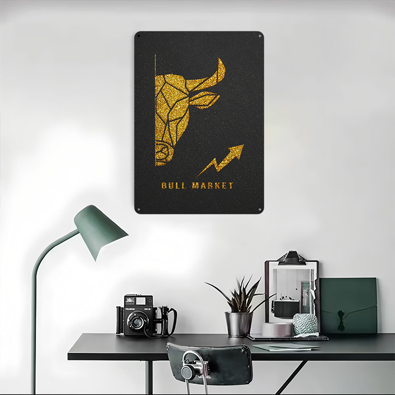 Golden Bull Market Printed Pos - Retro Gaming Market review and price