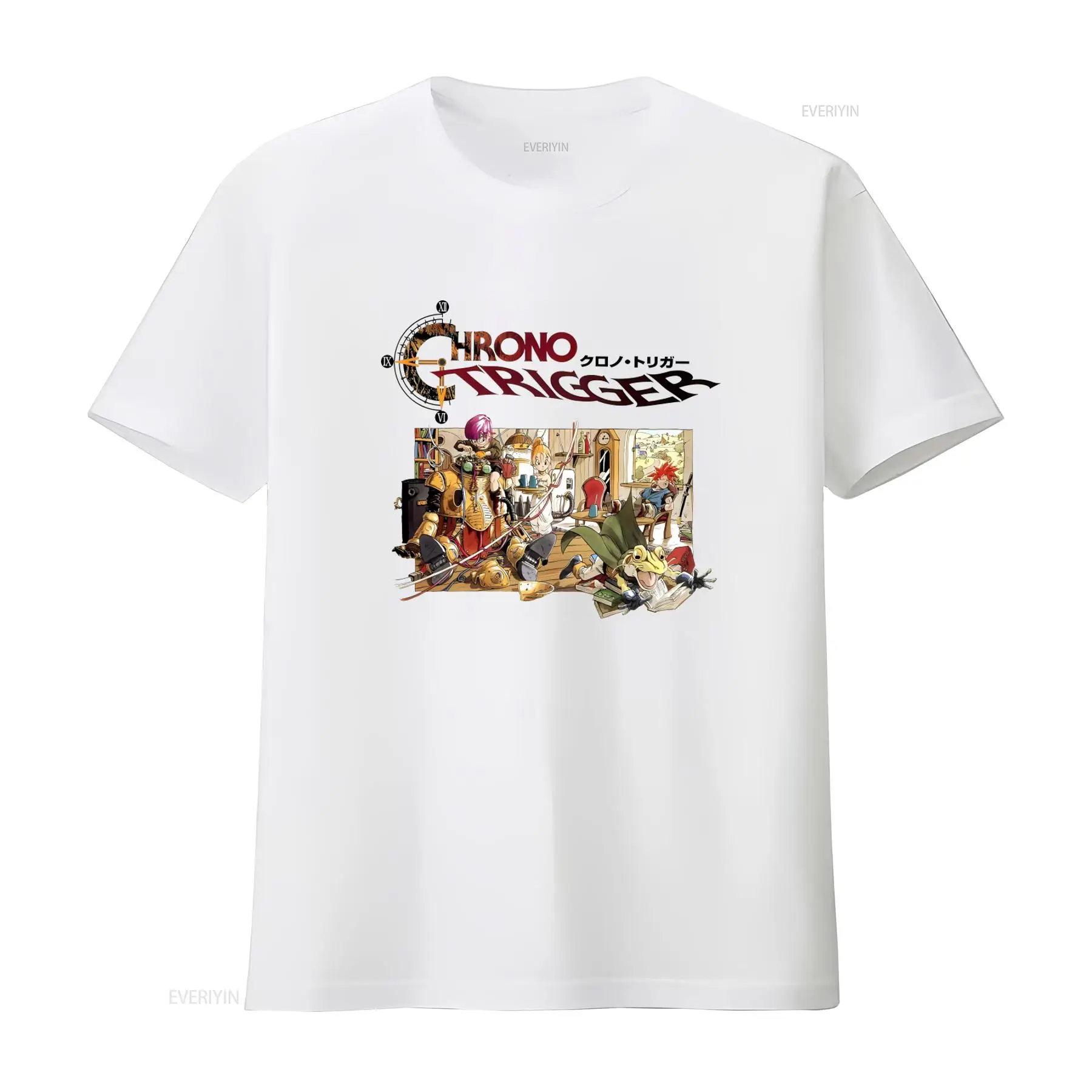 Chrono Trigger Video Game Logo - Retro Gaming T Shirt review and price