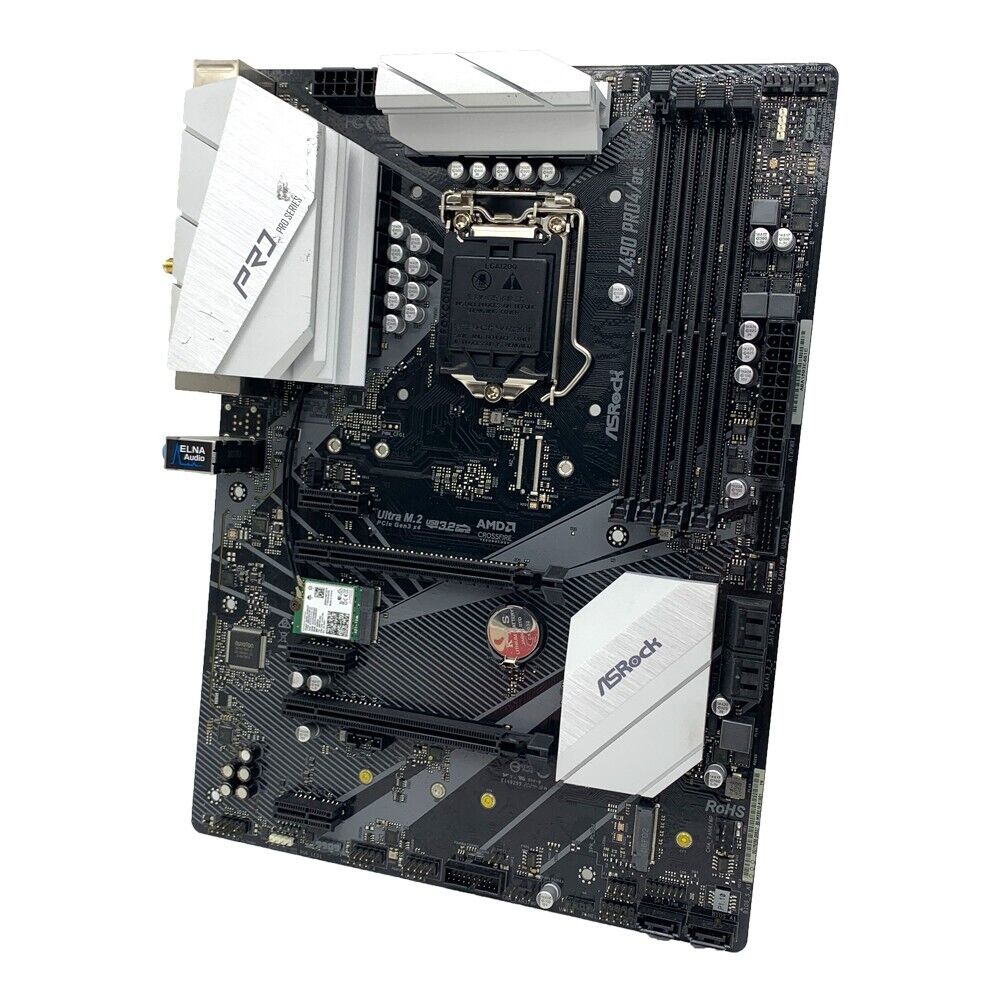 Asrock Z490 PRO4/AC Motherboar - Intel Cpu Core I5 review and price