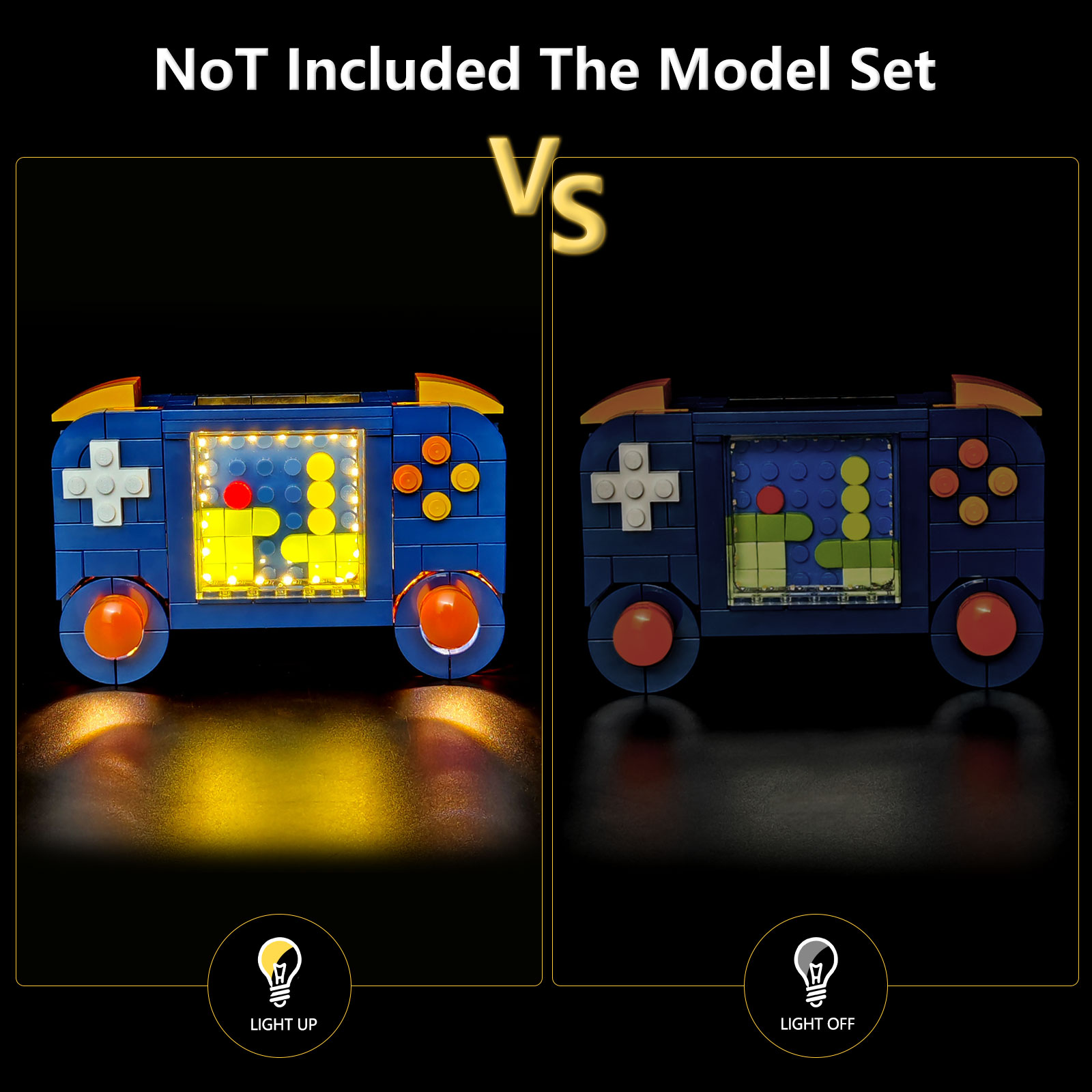BRIXSPARK LED Lighting Kit for - Retro Gaming Lego review and price