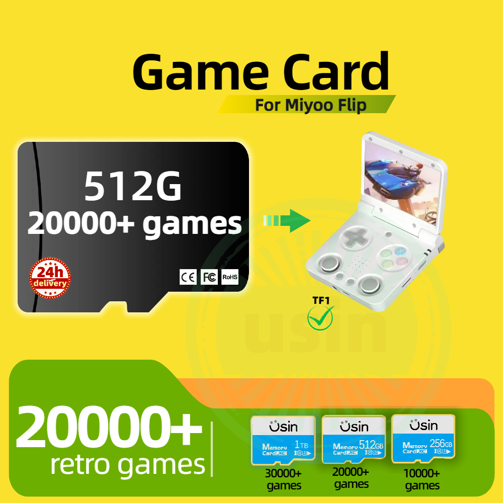 Game Card For Miyoo Flip 30000 - Retro Gaming Portable review and price