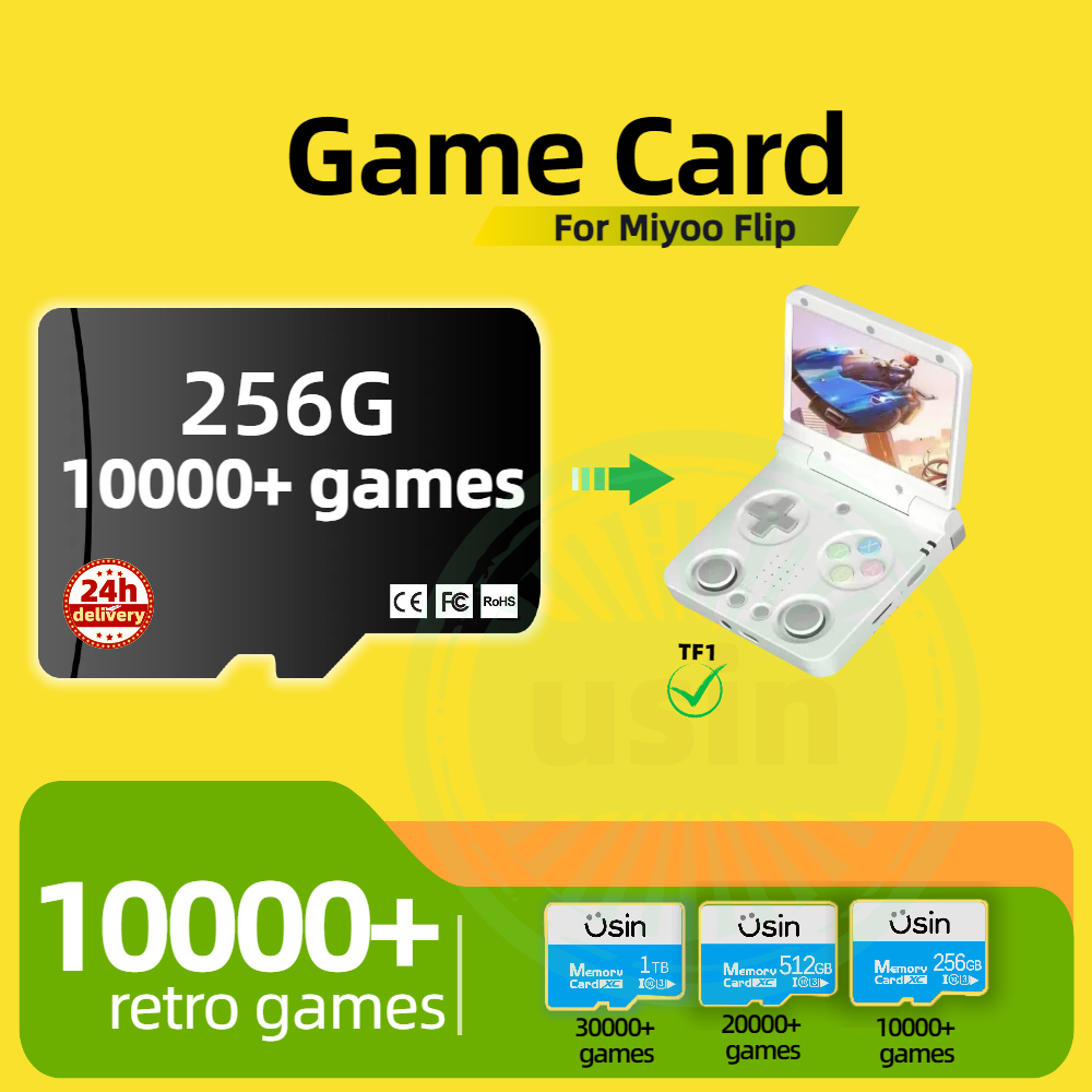 Game Card For Miyoo Flip 30000 - Retro Gaming Portable review and price