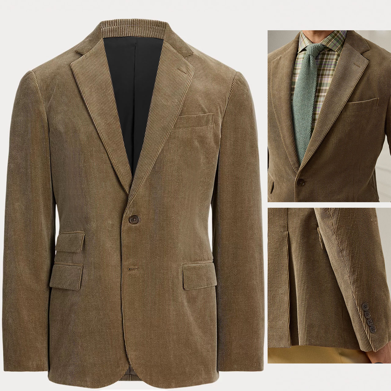 Vintage Corduroy Men's Blazers - Retro Gaming Jacket review and price