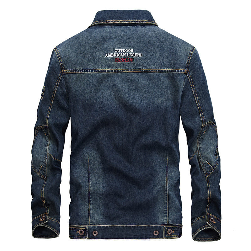High Quality Men's Denim Jacke - Retro Gaming Jacket review and price