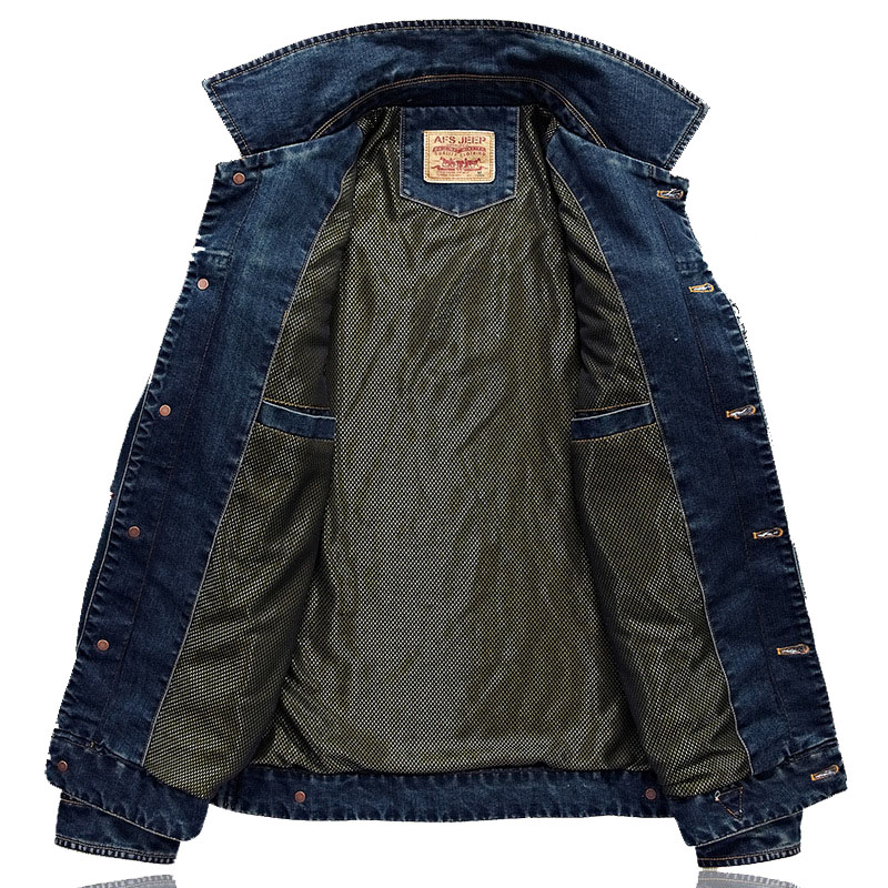 High Quality Men's Denim Jacke - Retro Gaming Jacket review and price