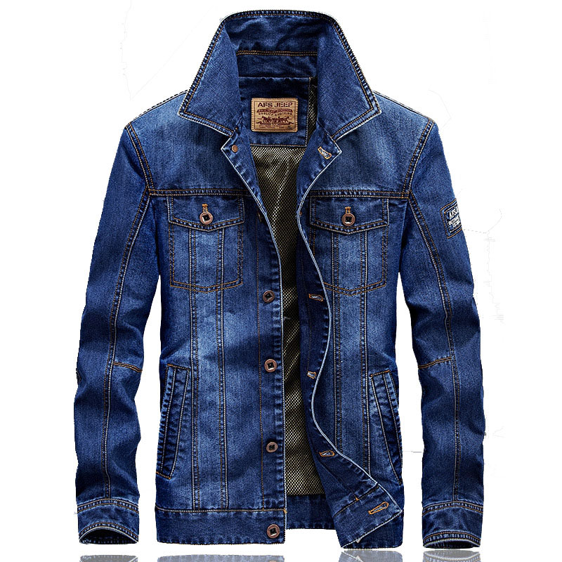 High Quality Men's Denim Jacke - Retro Gaming Jacket review and price