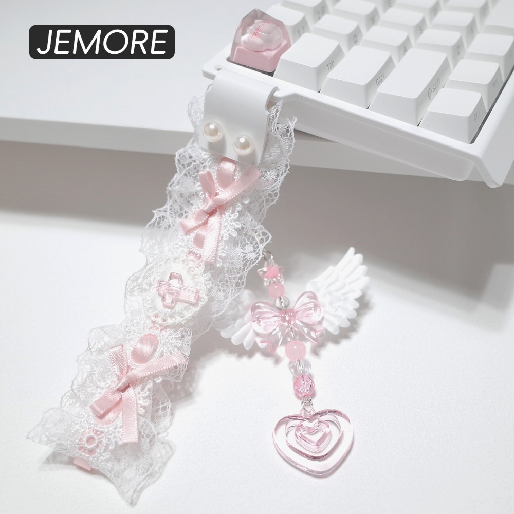 Lace Keyboard Strap Ribbon Uni - Retro Gaming Desk Setup review and price