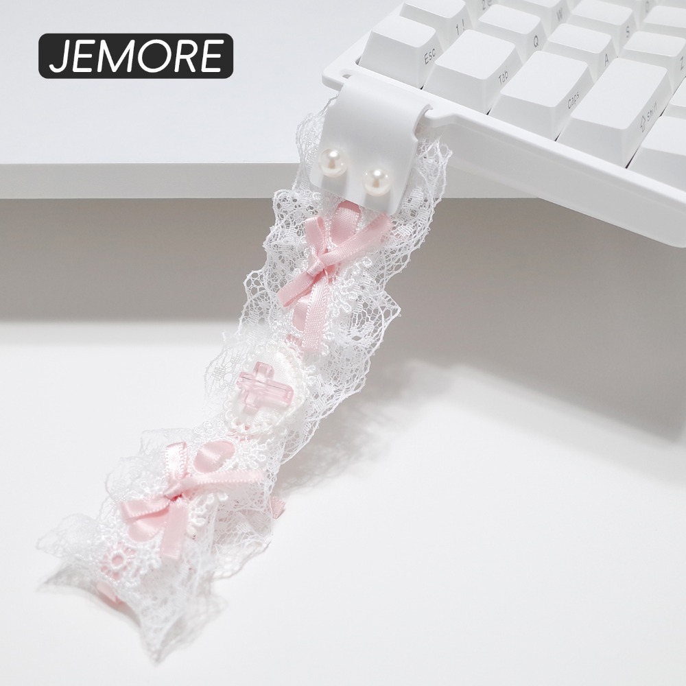 Lace Keyboard Strap Ribbon Uni - Retro Gaming Desk Setup review and price