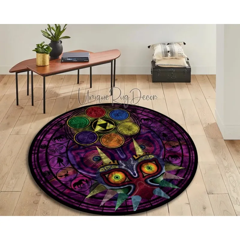 Zelda Symbol Round Rug Retro S - Retro Gaming Zelda review and price