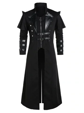 Vintage Men's Gothic Steampunk - Retro Gaming Jacket review and price