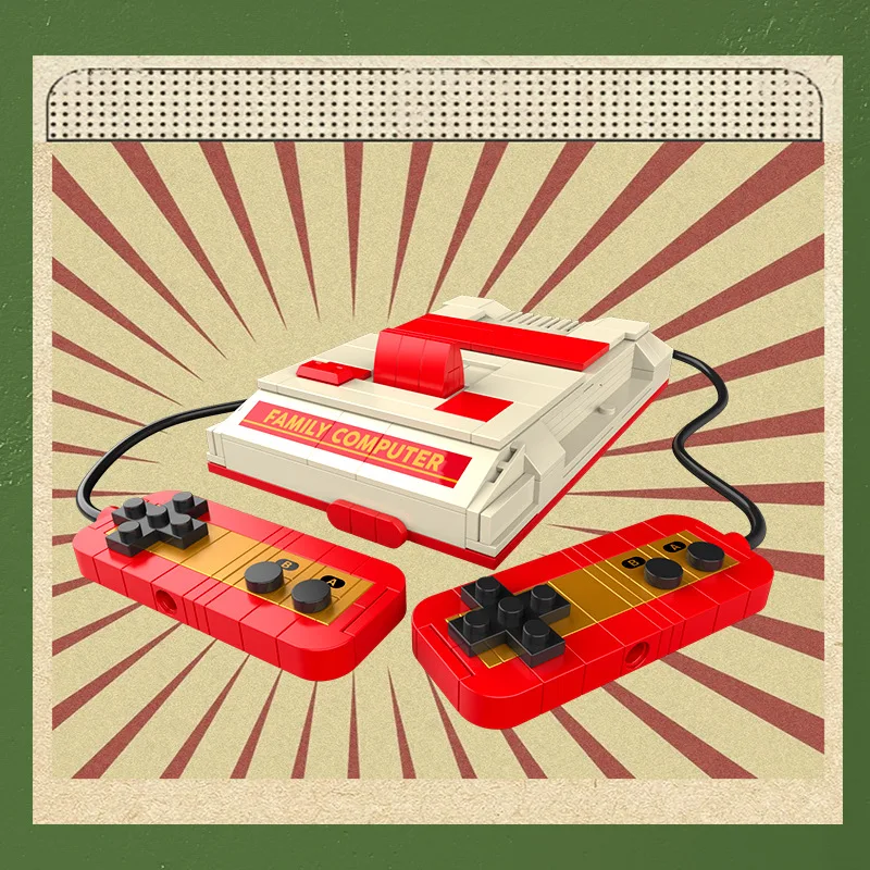 DIY Retro Electrical Appliance - Retro Gaming Lego review and price