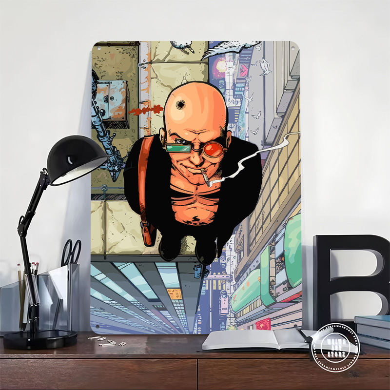 Bald Man Smoking on a Rooftop  - Retro Gaming On review and price