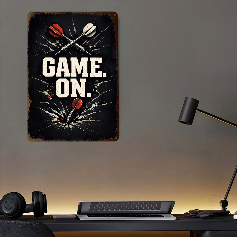 GAME. ON. Darts 3D Printed Tex - Retro Gaming On review and price