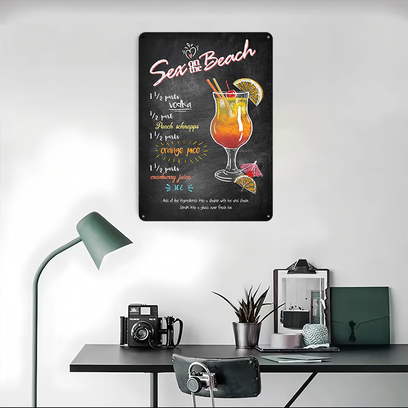 Sex on the Beach Tinplate Post - Retro Gaming On review and price