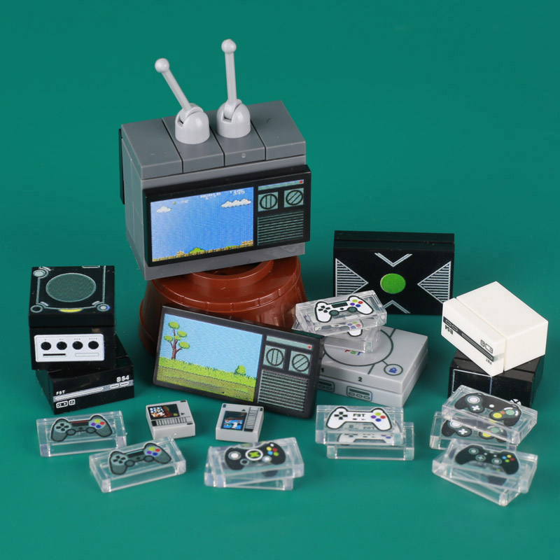 MOC Game Console Computer Mode - Retro Gaming Lego review and price