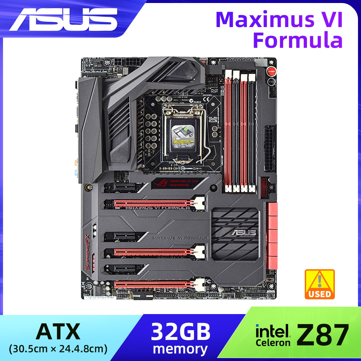 ASUS MAXIMUS VI FORMULA Mother - Intel Cpu Core I5 review and price
