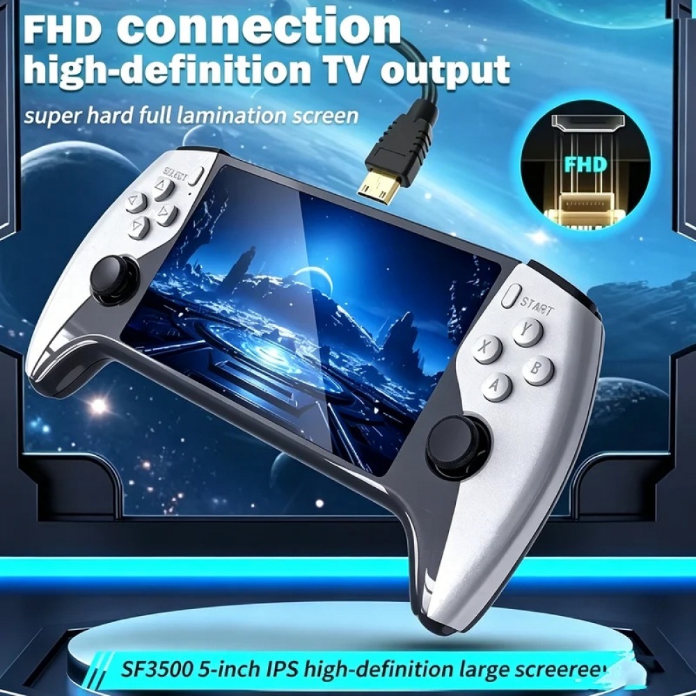 SF3500 5 inch Handheld Game Co - Retro Gaming Portable review and price