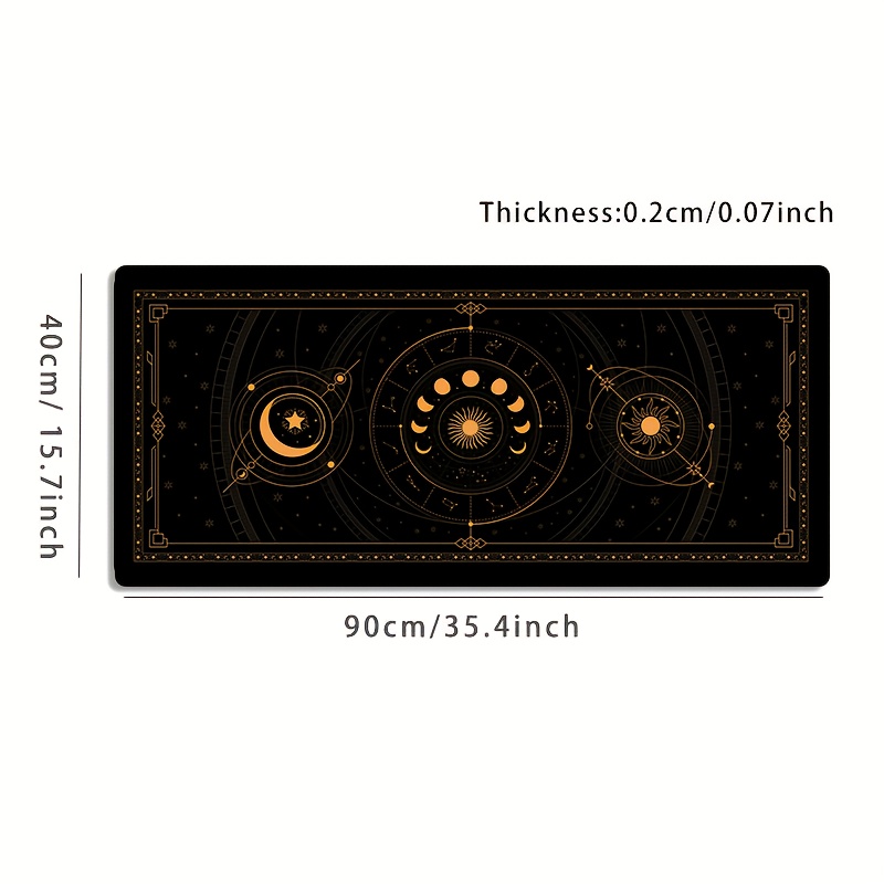 Golden Retro Zodiac Astrology  - Retro Gaming Desk Setup review and price